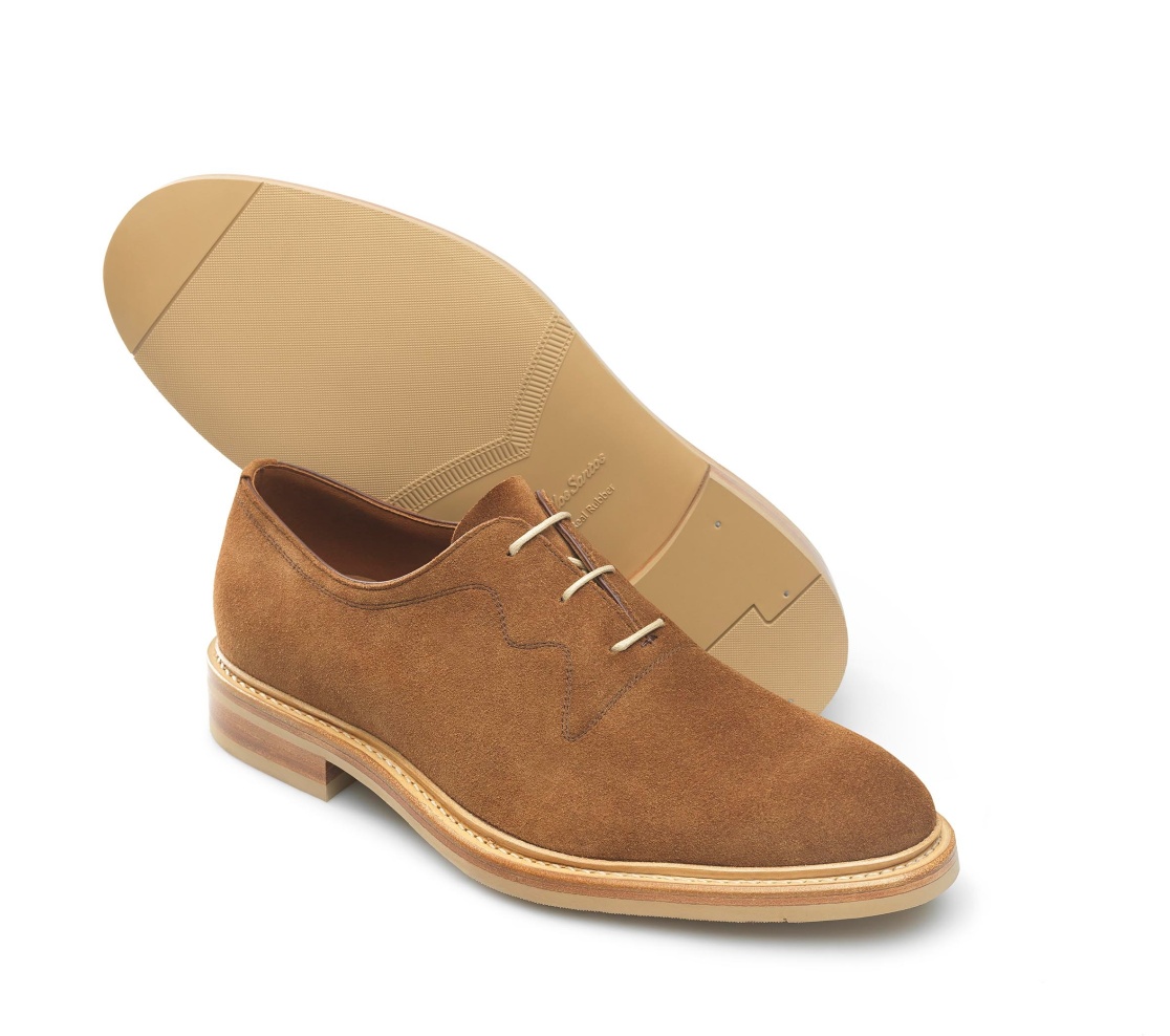 One-Cut Shoes - Everton Suede Snuff